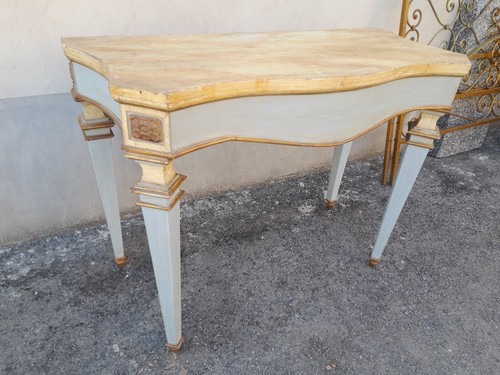 Console laccata veneziana - console,